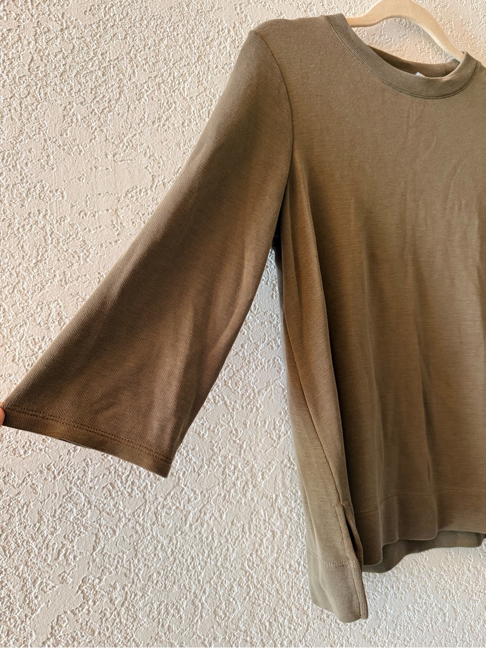 J. JILL Green Casual Minimalist Women's Pullover Top Size Small Petite - Picture 2 of 10